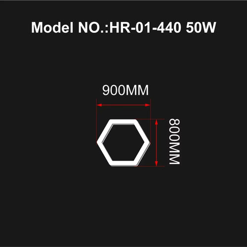 Barbershop Hair Salon Gym Led Ceiling Light Hexagon Garage Light 110V-240V Honeycomb Led Tube Lighting for Auto Car Customized